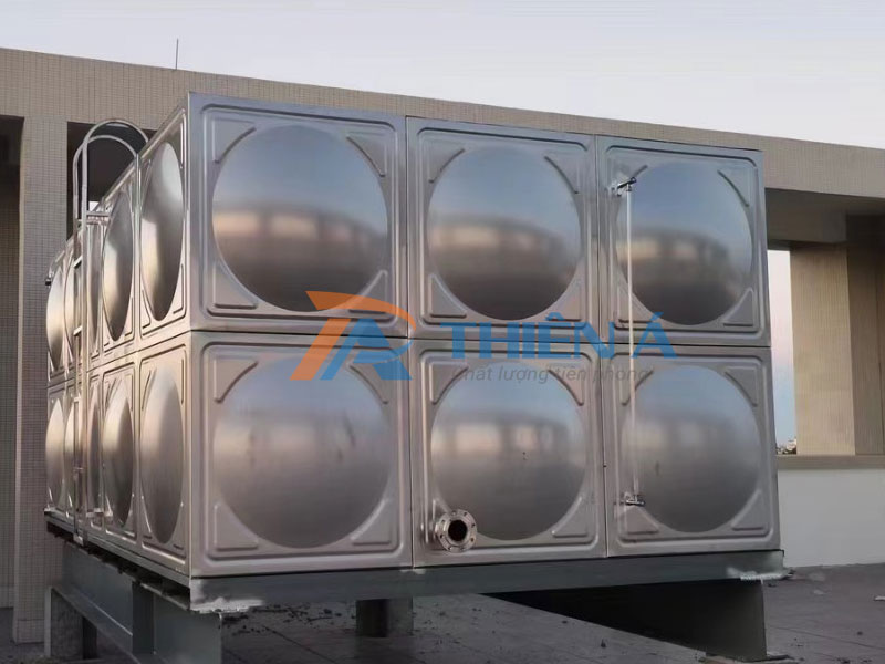 Vận hành và bảo trì bể nước lắp ghép inox