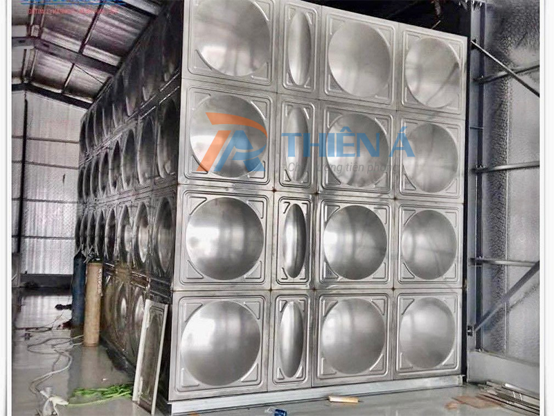 Bể Nước Lắp Ghép Inox Kích Thước Lớn Tại Hà Nội