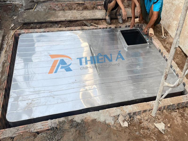 Bể Nước Inox Ngầm Cho Nhà Máy Tại Thanh Hóa