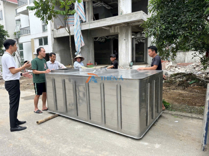 Bể Nước Ngầm 3000 Lít Inox 304 – Giải Pháp Lưu Trữ An Toàn, Bền Bỉ